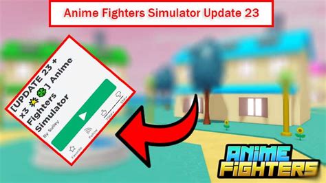 Anime Fighters Simulator Update 23 Afs Patch Notes Whats New