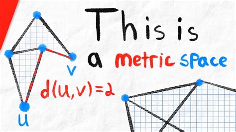 Graphs Are Metric Spaces Graph Theory Youtube