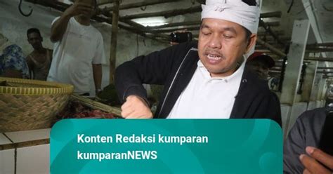 Dedi Mulyadi Sentil Arteria Dahlan Soal Penggunaan Bahasa Sunda