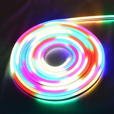 Mangueira De Led Neon Rgb Flex Metros Conector Parcelamento