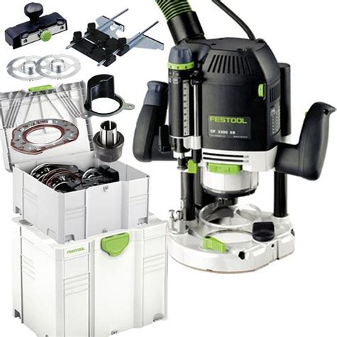 Festool Oberfräse OF 2200 EB Set mit Zubehör SYS im Systainer 574392