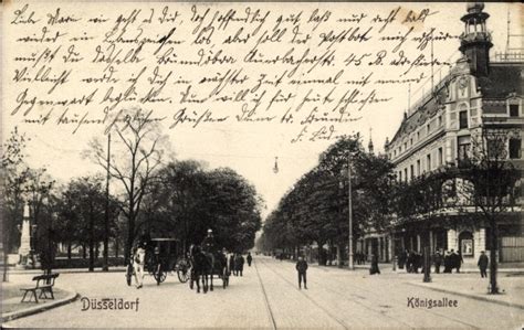 Ansichtskarte Postkarte D Sseldorf Am Rhein K Nigsallee Akpool De