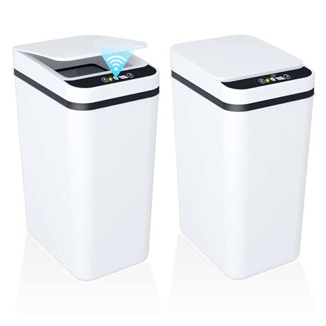 Lot De Poubelles De Salle De Bain Avec Couvercle Poubelle