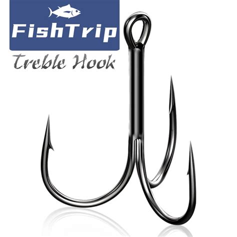 FishTrip Tiz Kancalar Lures Kanca Y Ksek Mukavemetli Y Ksek Karbon Elik