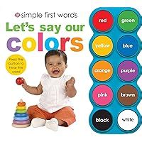 Descargar Pdf Let S Say Our Colors With Sound Board Simple First