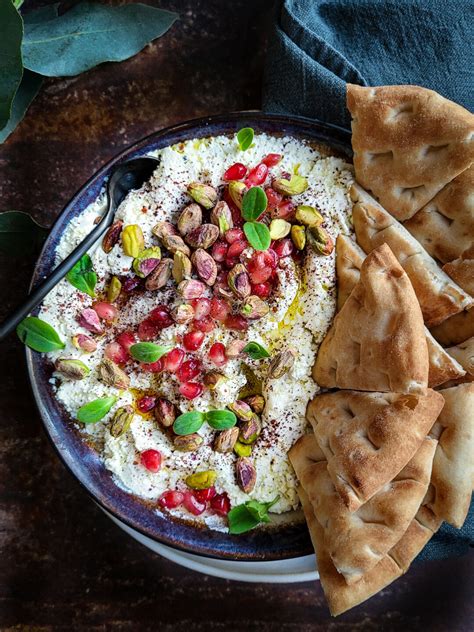 Labneh Met Pistache Sumak Granaatappel Hutspot En Hotspot