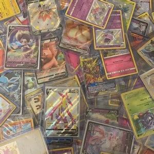 Epic Pokemon Card Bundle Cards V Vmax Full Art Rare Genuine