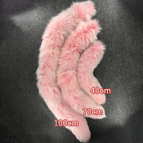 Pink Fox Tail Butt Plug Wolf Tail Plug Sex Toy Tail Etsy