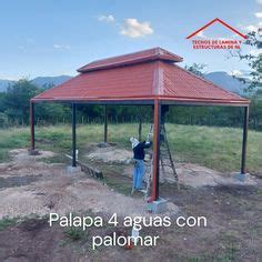 Las Mejores Ideas De Palapas En Galvateja Palapas Techo De Lamina