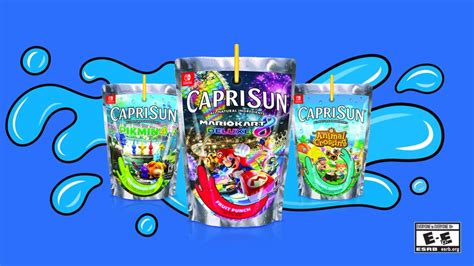 Nintendo Teaming Up With Capri Sun