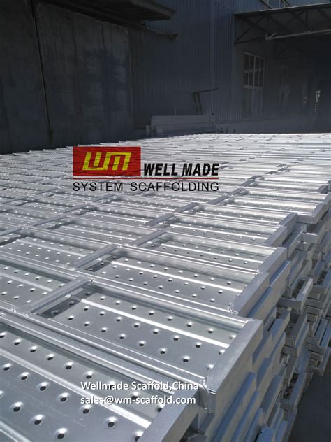 Galvanized Gi Scaffolding Metal Deck X Mm Size Malaysia Ms