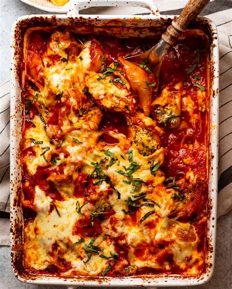 Spinach Ricotta Stuffed Shells RecipeTin Eats