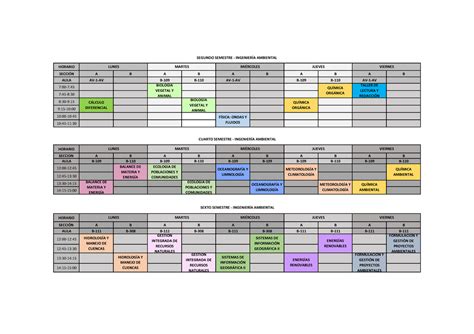 ROL Evaluaciones Semestre PAR 2023 HORARIO SECCIN A B A B A B A B A