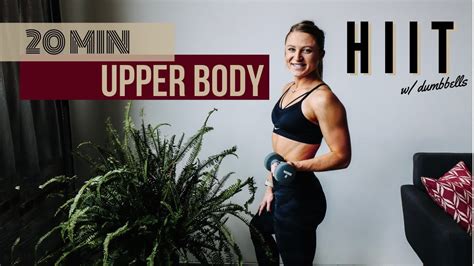 20 Minute Upper Body Hiit Workout