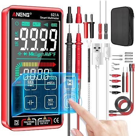 ANENG AN8008 True RMS Pocket Digital Multimeter Bench Meter Features