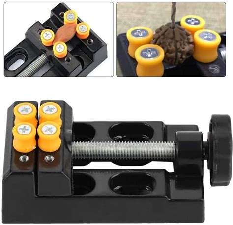 Mini Bench Vice Clamp Mini Flat Clamp Opening Parallel Table Vise For