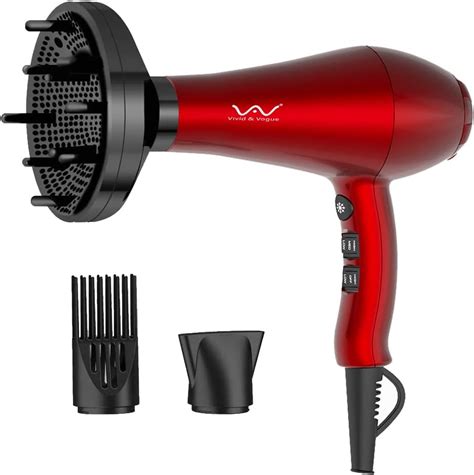 Vav Professional Far Infrared Negative Ion Hair Dryer W Blow Dryer