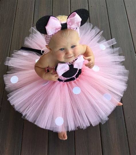 Disfraz Para Fiesta De Minnie Mouse Baby Girl Tutu Birthday Girl