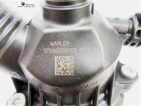 BMW Engine Coolant Thermostat BORG WARNER WAHLER 410086 97D0