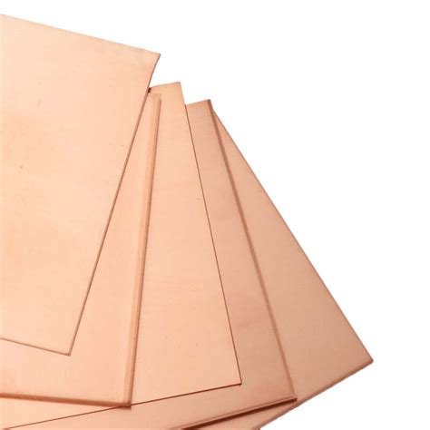 Copper Sheet Various Thickness And Sizes Copper Sheet Plate Thin Material Solid Ebay