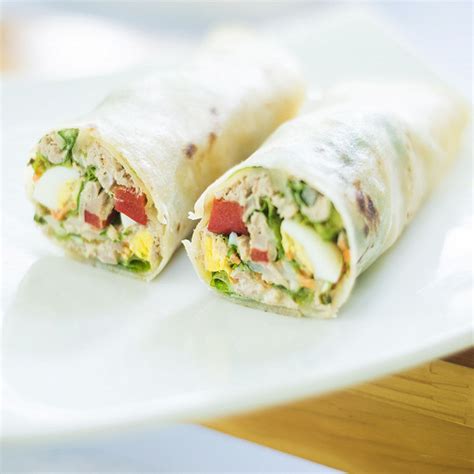 Recette Wrap Au Thon Uf Dur Et Mayonnaise Facile Rapide