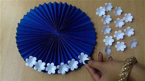 Easy And Beautiful Paper Flower Wall Hanging Idea Wall Decor Idea