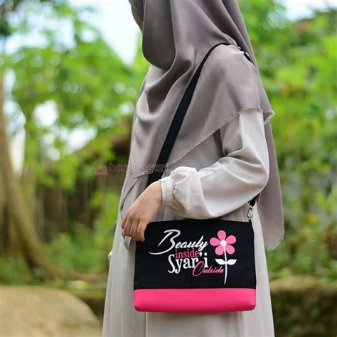 Jual Beauty Syar I Tas Muslimah Sling Bag Hijab Muslim Tas Fashion Di