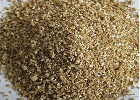 Golden Brown Granules Exfoliated Expanded Vermiculite Packaging Type