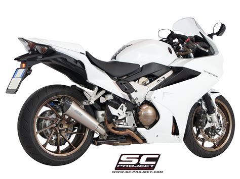 Escape Homologado SC Project Conic En Carbono Para HONDA VFR800F 14 16