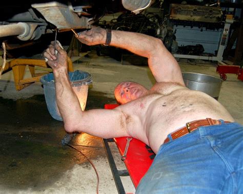 Provocative Wave For Men Nude Mechanics In Action