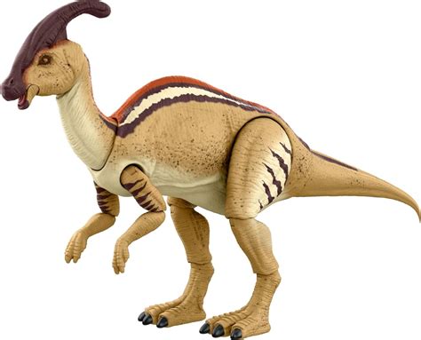 Mattel Jurassic World Toys The Lost World Hammond Collection Parasaurolophus Dinosaur Action ...