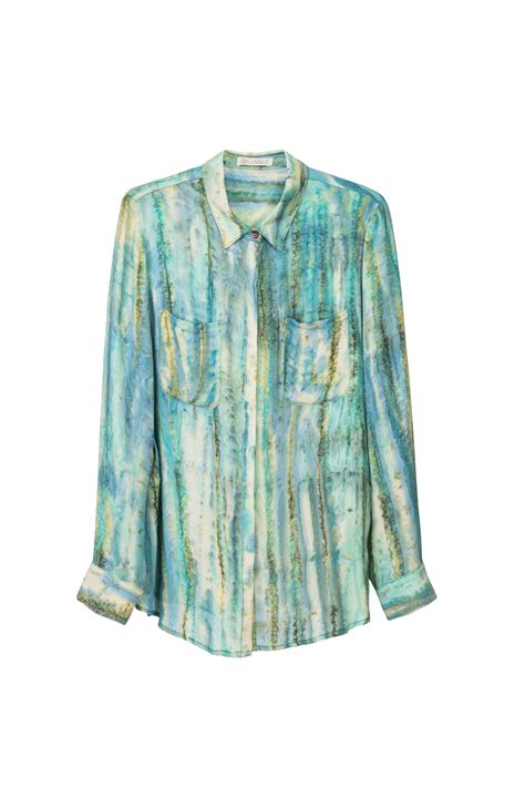 Silk Shirt · Komo Print Isa Lavilla