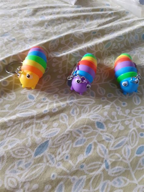 Caterpillar Keychain On Carousell