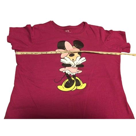 Disney Tops Disney Minnie Mouse Short Sleeve Shirt Poshmark