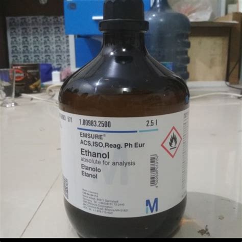 Jual Ethanol Absolute 2 5L Merck Kota Depok LAB CHEM Tokopedia