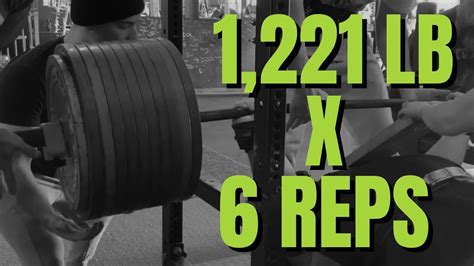 1 221lb Bench Press For 6 Reps Jimmy Kolb YouTube