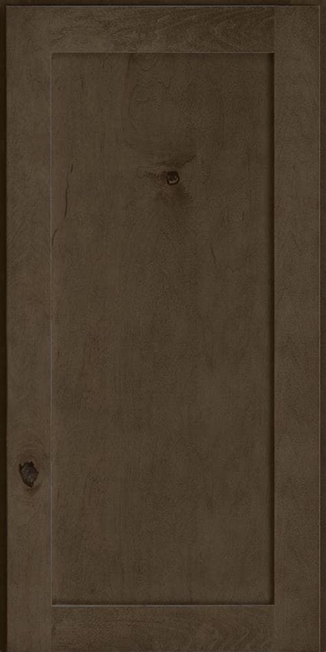 Kraftmaid 15 In W X 15 In H Cannon Grey Maple Kitchen Cabinet Sample In Brown Rdcdsac7md81m