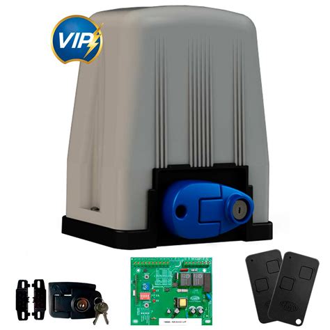 Kit Motor Automatizador de Portão Deslizante Rossi DZ4 VIP 700Kg 1 3