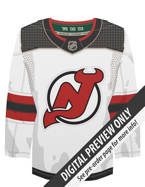 New Jersey Devils Away WoodJersey – WoodJerseys