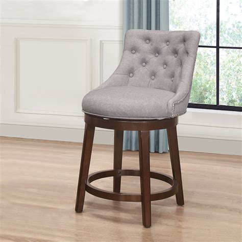 Hillsdale Halbrooke 25 Wood Contemporary Counter Stool In Chocolate