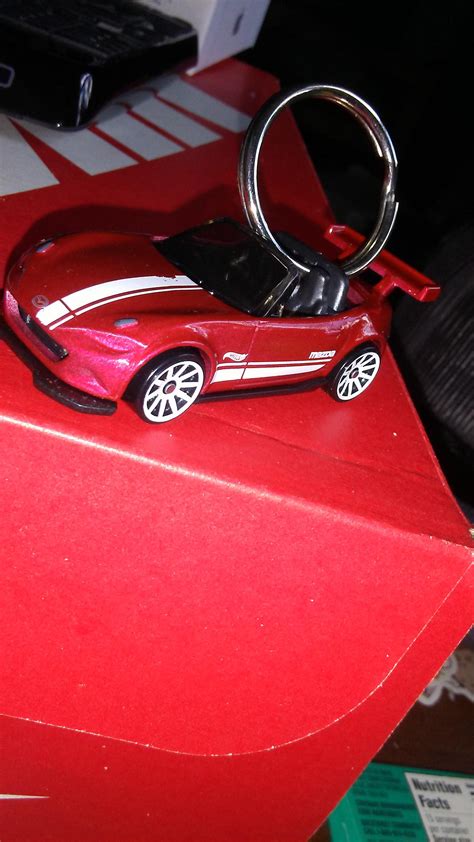 This Hot Wheels Miata Keychain I Made R Miata