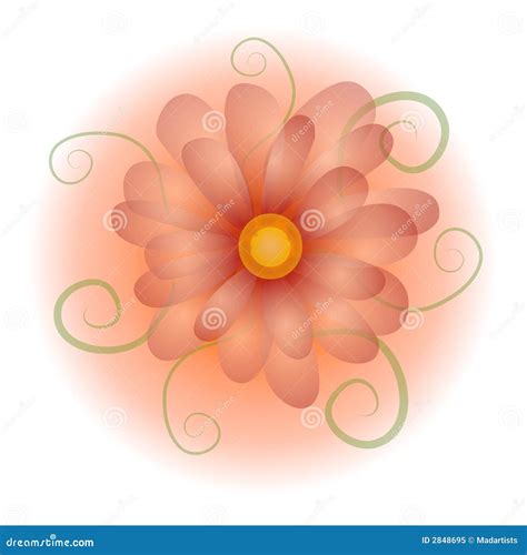 Pastel Opaque Flower Clip Art Stock Illustrations 3 Pastel Opaque