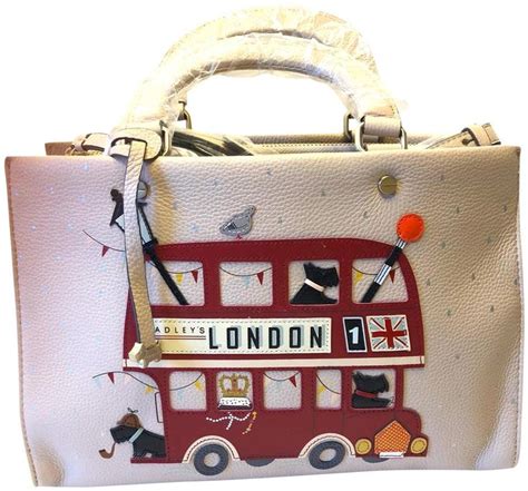 Radley London | Party Bus color Pebble Leather Cross Body Bag, Multi, (One Size), New | Tradesy