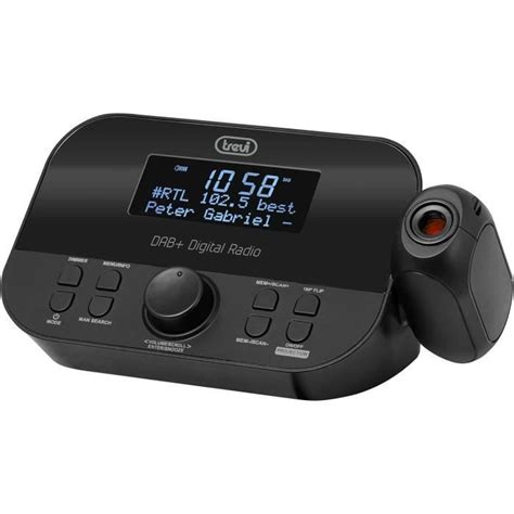 RC 85D8 Dab Radio réveil électronique avec Projection horaire et