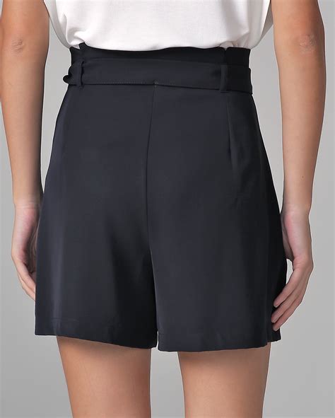 Riachuelo Short Feminino Clochard Amarração Azul AK by Riachuelo