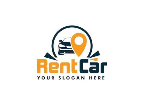 Premium Vector Rent A Car Logo Vector Icon Symbol Design Template For