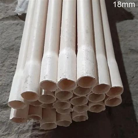 White 18mm PVC Conduit Pipe For Construction Type Light LMS At Rs