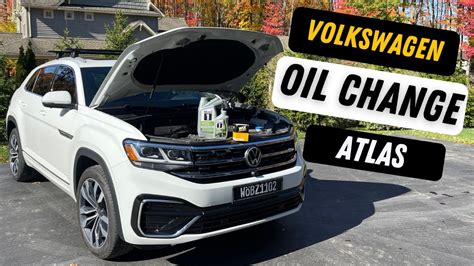 Vw Atlas Oil Change How To V Youtube