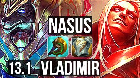 Nasus Vs Vladimir Mid Games M Mastery Tr Diamond