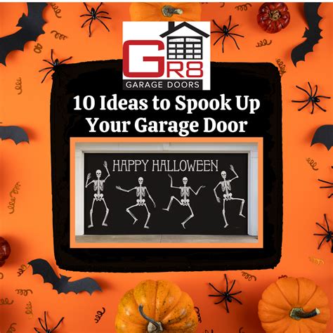 Spook Up Your Garage Door Fun And Creative Halloween Decoration Ideas
